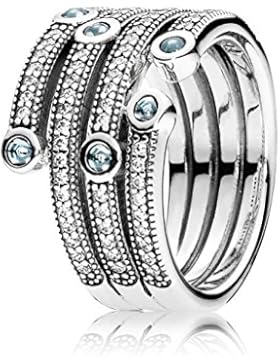 Pandora 925er silber Ring mit Zirkonia 191002CZF