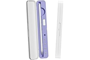 Qreninv Custodia per Matite Compatibile con Apple Pencil 1ª/2ª Generazione, Scatola Porta Accessori per Apple Pencil e Diverse Punte per Apple Pencil - Facile da Trasportare