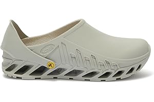 DR. SCHOLL'S Scholl Evoflex - Zoccoli Sanitari Professionali per Uomo o Donna, Ultra Leggeri e Comodi, con Cinturino Regolabile, Suola Antiscivolo, Soletta in Memory Removibile con Fodera Antibatterica
