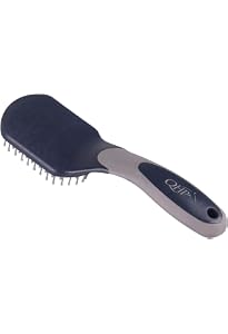 Brosse à Crinière Et Queue Pour Chevaux - Poils Ronds Doux, Manche Ergonomique - Pour Démêler Et Masser Facilement