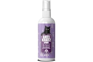 ADEMA NATURAL® Katzenabwehrspray – Katzenschreck - Fernhaltespray für Katzenabwehr im Garten, Innen & Außen – Kratzschutz Sofa Katze, Anti-Kratz Spray - ideal zum Katzen vertreiben, 100ml