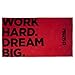 Produktbild PROZIS Riesen-Strandhandtuch - Work Hard - Rot - Single Size
