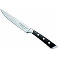 Tescoma 884505 Azza Coltello Sbucciatore, Acciaio Inossidabile, Nero, 13 cm, 1 Pezzo