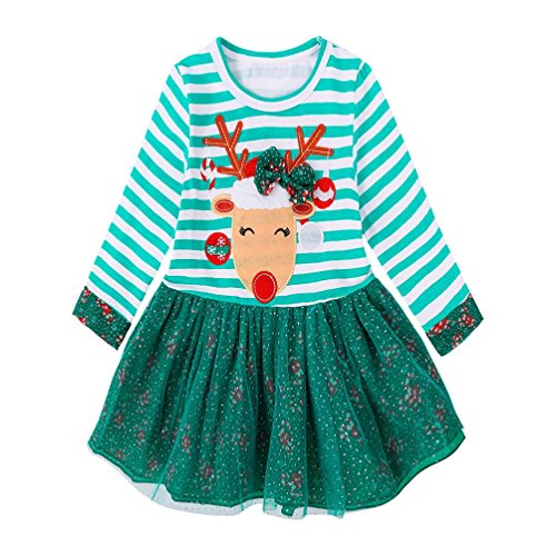 Sunnymi Xmas Newborn Infant Toddler Kids Baby Girls Santa Claus