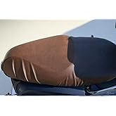 Vi Caro (467) Spacy Activa Vespa Small Model Scooter Universal Motorcycle Seat Cover Compatible with Engine Seat Tarpaulin