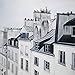 Produktbild Begin Home Decor Black & White Buildings Wrapped Canvas, 24x24