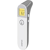 Jumper Non-Contact Thermometer From Forehead And Ear, Fr410 Grey With Child Adult And Room Options