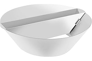 ONLY FIRE Onlyfire affumicatore per Barbecue in Acciaio Inossidabile per Weber 57 cm bollitore BBQ e Altre 47/57/67 cm Kettle Griglie