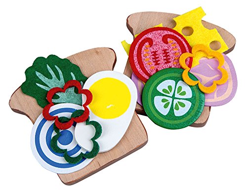 Preisvergleich Produktbild Happy People 45032 - Holz-Sandwich, Küchenspielzeug