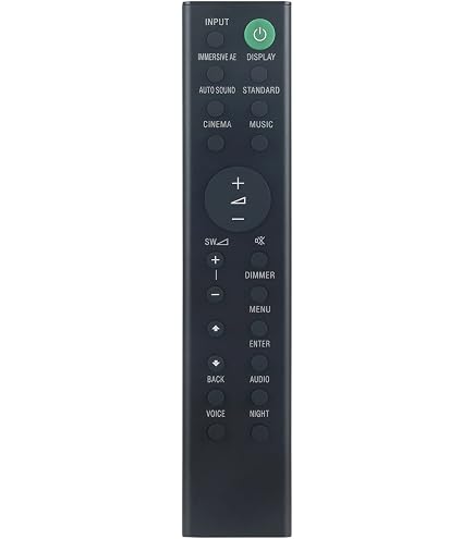VINABTY RMT-AH301U Telecomando Sostituito Adatto Per Sony Soundbar HT-MT300 HT-MT301 SAMT301 SA-MT300 SA-MT301 HTMT300B HTMT300W HT-MT300/B HT-MT300/W SA-WMT300 SAWMT300 HT-MT300W