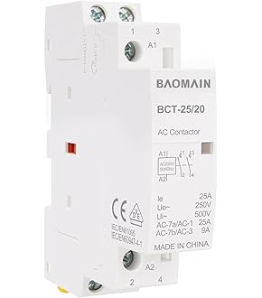 JOYELAC AC-Schalter 2P 25A Für Haushalt - Automatischer Schalter Zur Stromsteuerung