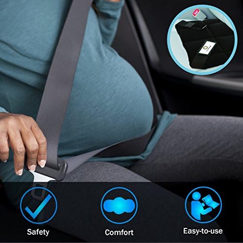 CLADDIAN Car seat belt adapter for pregnant women. Avoid injuries and abortions. Protection for the mother and the baby during the trip in the vehicle. Comfortable, easy and safe