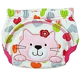 HaimoBurg 6er Pack Wasserdicht Baby Lernwindel Trainerhosen Unterwäsche Windeln Windelhose zum Toilettentraining Töpfchentraining - 3