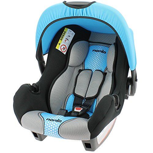 Infant Carseat - Group 0+ (0-13kg) - Made in France - 4 stars Test ADAC - Side Protections - 4 colors