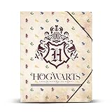 Cierre con bandas elásticas Harry Potter Pride Hogwarts-Carpeta Gomas