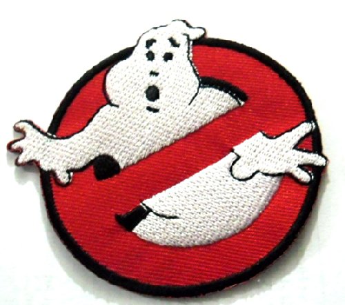 Ghostbuster Patch Applique Ghostbuster Aufnäher Bügelbilder kinder Aufbügler Flicken Embroidered Iron on Comic Patches Applikation