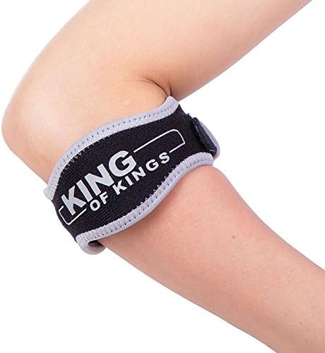 Tennis Elbow Brace with Compression Pad (2-Count) - Golfer's Elbow Strap - Best Band for Forearm Tendonitis and Pain Relief