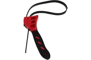 HELWEET Clé à Sangle, Clés à Filtre à Huile Universel, Clé à Tuyau en Caoutchouc, Clé à Sangle Réglable, Ouvre-Bocal à Ceinture, Clef à Sangle en Caoutchouc,Clé à Tuyau Multifonction,Pour Mécanicien Plombier