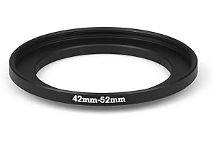 FITTINGS4YOU 42 mm – 52 mm Filtro Adaptador de Step Up Adaptador Filtro Adaptador Step Up 42 – 52