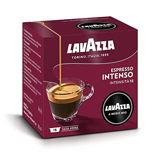 Lavazza A Modo Mio Capsule Caffè Espresso Intenso, Confezione da 256 Capsule