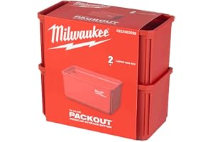 Milwaukee PACKOUT behållare 10 x 20 cm 2. styck