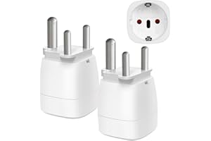 vutizal Sud Africa - Adattatore da viaggio, 2 pezzi