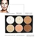 RUIMIO Makeup Contour Kit Highlight and Bronzing Powder Palette - 6 Colors