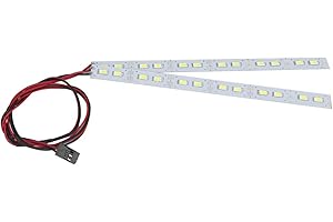 DILWE 24LED Lampe générale de châssis pour 1/10 1/8 modèle d'entraînement électrique/Huile RC Accessoires de Voiture lumière de châssis