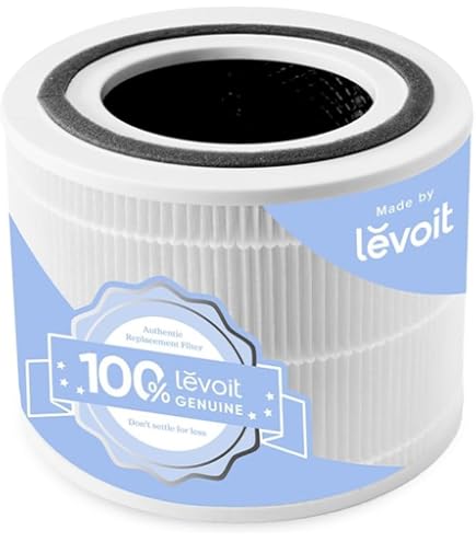 Filtro Ricambio Levoit LV-H133-RF | HEPA + Carboni Attivi | Per Purificatore LV-H133 | Rimuove 99.97% Impurit&agrave;