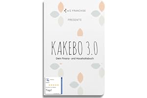 ‎WE FRANCHISE MIT SYSTEM Kakebo Dein Haushaltsbuch zum Eintragen 2025/26 für 1 Jahr | 52 Wochen Budget Planer | Sparbuch mit Zielsetzungen, Affirmationen & Spartipps | Achtsam Planen & Geld sparen nach japanischem Vorbild