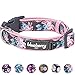Produktbild Blueberry Pet Gepolstertes Hundehalsband mit 6 Mustern, weich und bequem, mit Frühlingsrosen, für Kleine Hunde, Halsumfang: 30,5-40,6 cm, Verstellbare Halsbänder für Hunde