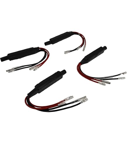 4X Widerstände Kabel LED Mini Blinker Motorrad ATV Widerstand
