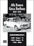  Alfa Romeo Giulia Berlinas Limited Edition Extra 1962-1976 (Brooklands Books Road Tests Series): A Collection of Articles and Road Tests Covering:- ... Ti, 1600 Super and Ti, Berlina 1750 and 2000 by R. M. Clarke (Illustrated, 1 Mar 2008) Paperback