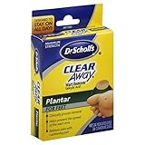 Dr. Scholl's Clear Away Plantar, Salicylic Acid Wart Remover for Feet 24 ea (Packaging may vary)