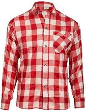 MS-Trachten Herren Trachtenhemd Großkaro