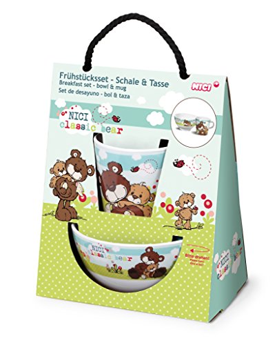 Preisvergleich Produktbild Nici 41525 Classic Bear Melamin Frühstücks-Set