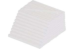 CSUNTIKULO 50 pièces Colle Chaude - Diamètre 11mm x 200mm - Bâtons de Colle Chaude Transparents - Séchage Rapide pour Bricolage, Artisanat, Réparations