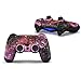 Produktbild Morbuy Design PS4 Schutzfolie Skin Sticker Aufkleber Set styling für Sony Playstation 4 Controller X 1 ( Auch PS4 Slim & PS4 Pro ) (Sky Pink)