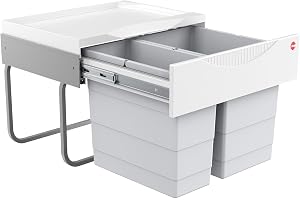 Hailo TR Swing 3644701 Rubbish Bin 50,2/30 för skåp från 500 mm med gångjärnsdörr