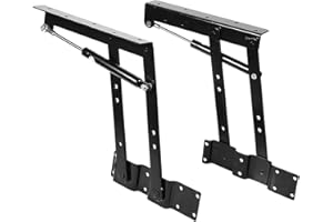 WAKECTS Zawias hydrauliczny - 2X Poręczny mechanizm podnoszenia stolika kawowego Mechanizm górnej ramy podnośnika Meble