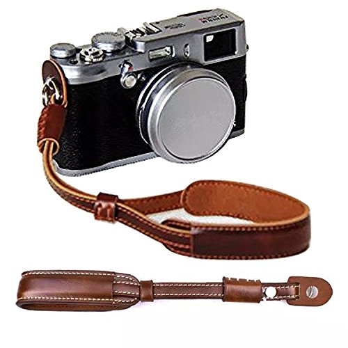 First2savvv XJPT-X70-D10S10 Gehäusehälfte präzise Passform PU-Leder Kameratasche Fall Tasche Cover für FUJIFILM Fuji X70 mit Kameragurt - 8