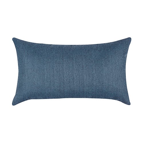 salosan® Sofakissen, Lounge Rückenkissen, Kopfkissen, Couch- oder Palettenkissen, Dekokissen Strukturpolsterstoff in 7 Unifarben für trendiges Wohndesign. Größe 40×70 cm (Blau) - 8
