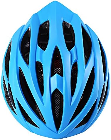 Premium Quality Airflow Bike Helmet Specialized for Road &amp; Mountain Biking - Safety Certified Bicycle 57 - 61CM Ultralight Helmet for Adult Men &amp; Women, Comfortable , Lightweight , Breathable (blue)