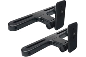 KALLAK Dispositifs de Montage d’Appui-tête Auto, Supports de Montage à Angle réglable pour Lecteur DVD à Double écran pour Appui-tête, 2 Supports de Montage pour lecteurs DVD à Double écran