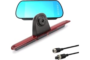 KOHIENWO Sprinter Backup Camera + 7 inch TFT Mirror Monitor System Compatible for Transporter MB Dongle Sprinter W906 2007-2018/V W Crafter Truck Vans 2007-2016 (with 7 inch Monitor)