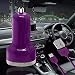 Produktbild Spyrox - ZTE nubia Z11 mini S KFZ-Ladegerät mit Typ C USB Daten / Ladekabel - Purple