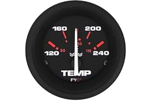 SeaStar-57904P SierraWater Temp Gauge (120-240 Fahrenheit)