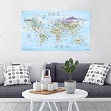 kitesurf tarifa precios  Awesome Maps MAPA KITESURF - WORLDMAP ilustrado