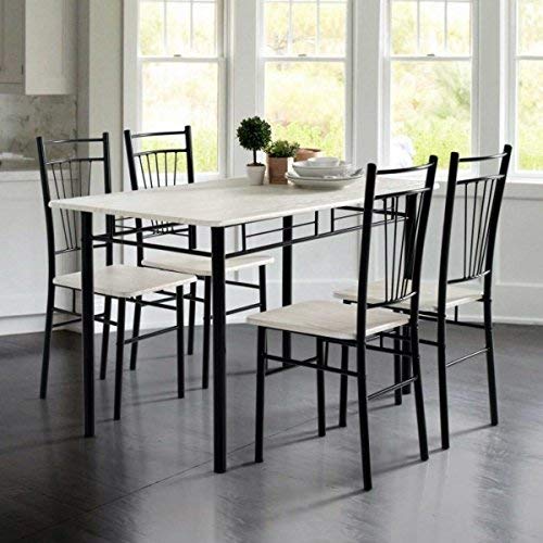 Kit Closet 7010380001 - Insieme di Tavolo da Cucina + 4 sedie