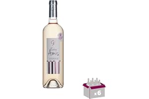 WINE AND MORE Lot vino dil Rosé : Entre amis Flassant Rosé (6x75Cl)